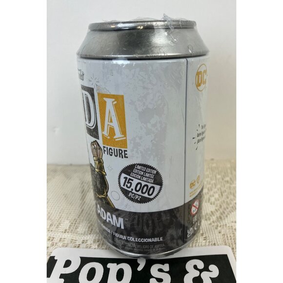 Funko Soda! Black Adam Figure Limited Edition Sealed W/Defected Can - Picture 2 of 9